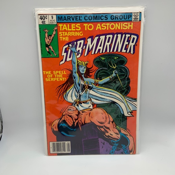 Vintage Marvel Comics 1980 Sub-Mariner 9,13 Comic Books Bagged/Boarded (2) - Picture 4 of 9